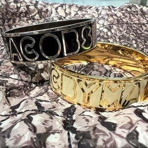 Marc Jacobs clasp bangles set